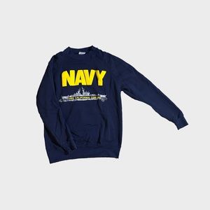 vintage u.s. navy crewneck